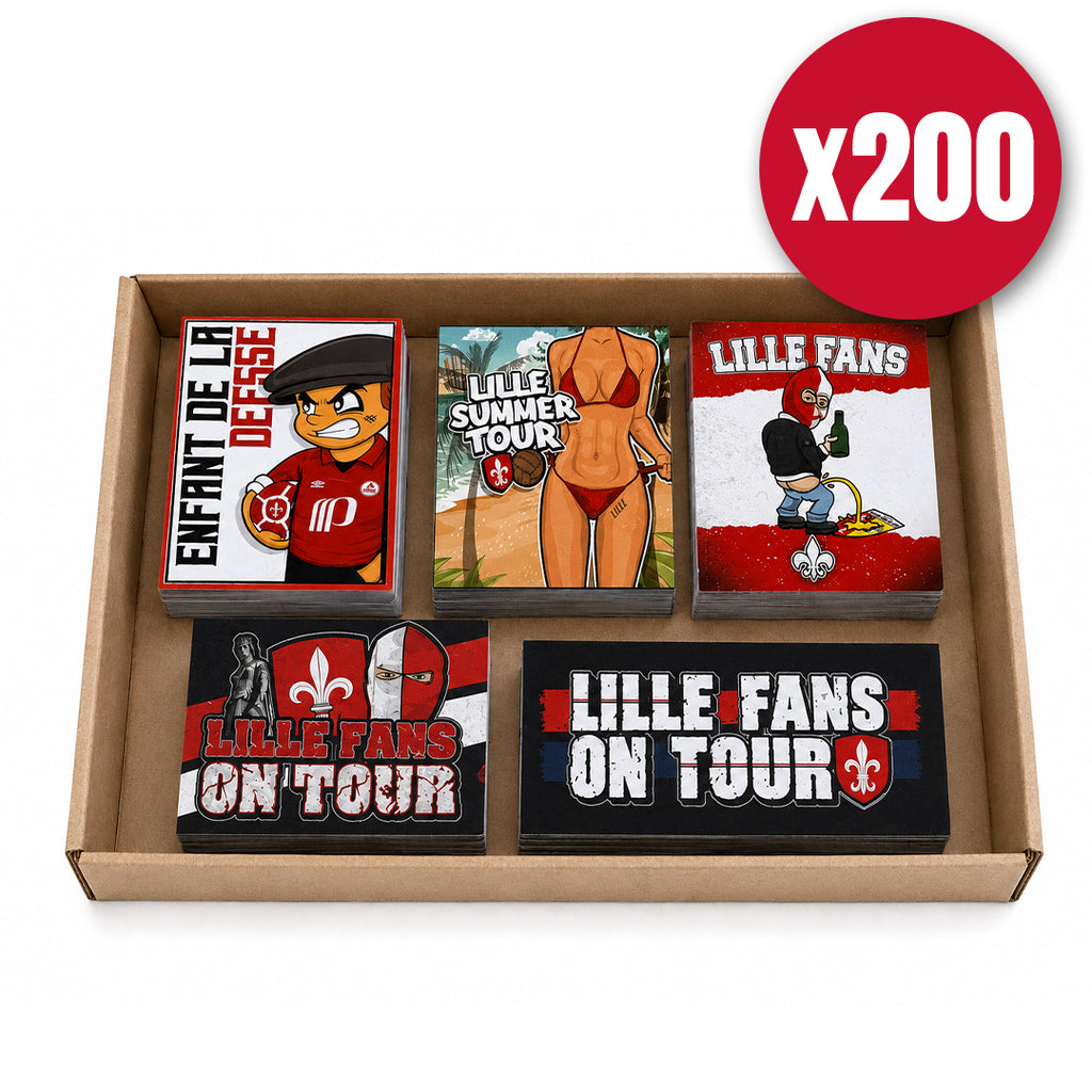 Pack de 200 Stickers